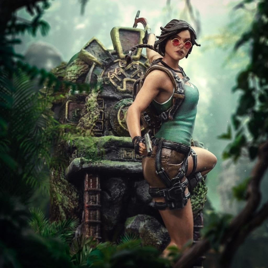Iorn Studios Tomb Raider Statue Lara Croft, West Campus 1 76863 Herxheim (DE), Actiefiguur of Pop, Heo GmbH, Nieuw