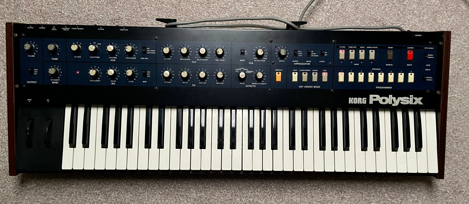 Korg Polysix, Ophalen, Zo goed als nieuw