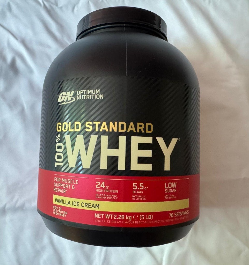 Optimum Nutrition Gold Standard Whey 2,28kg Vanilla - Nieuw, Ophalen, Nieuw, Poeder of Drank
