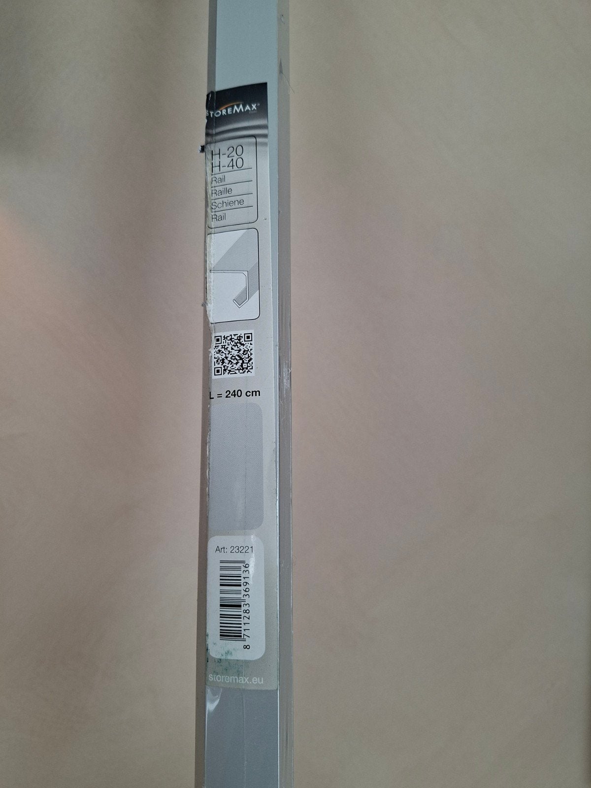 Storemax Rail H-20, 240cm - Nieuw, Ophalen, Nieuw