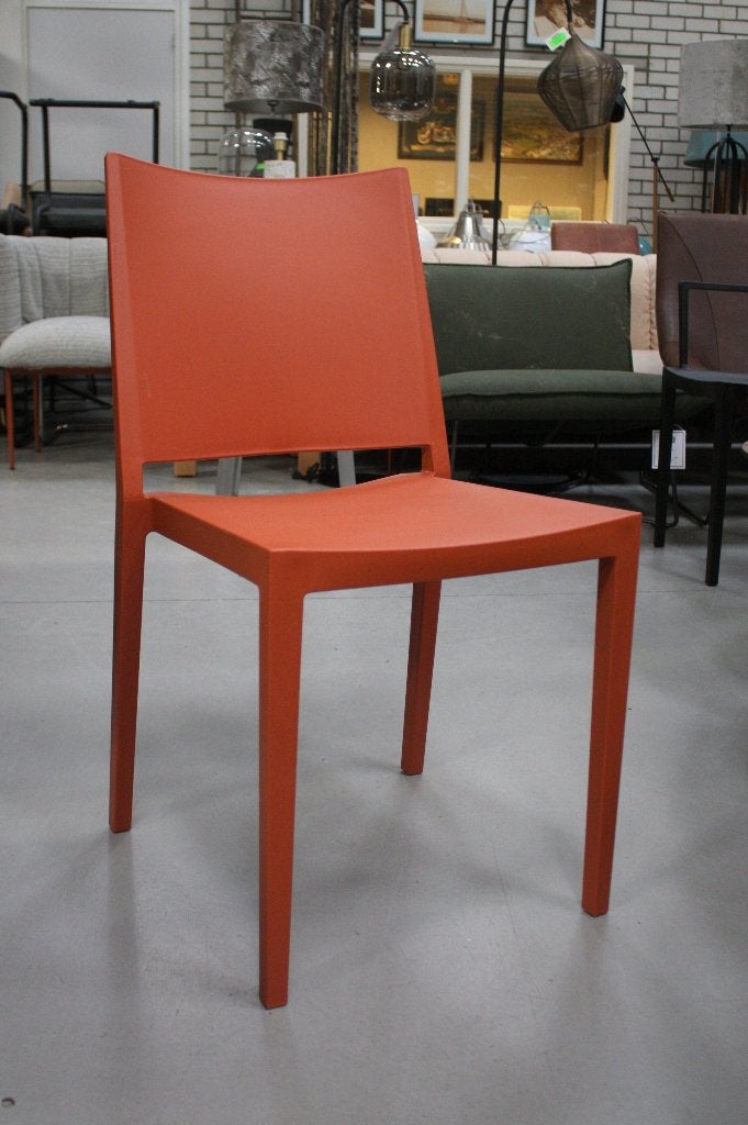 Trendy stoelen tuinstoelen terras horeca wit zwart brique, Ophalen, Nieuw
