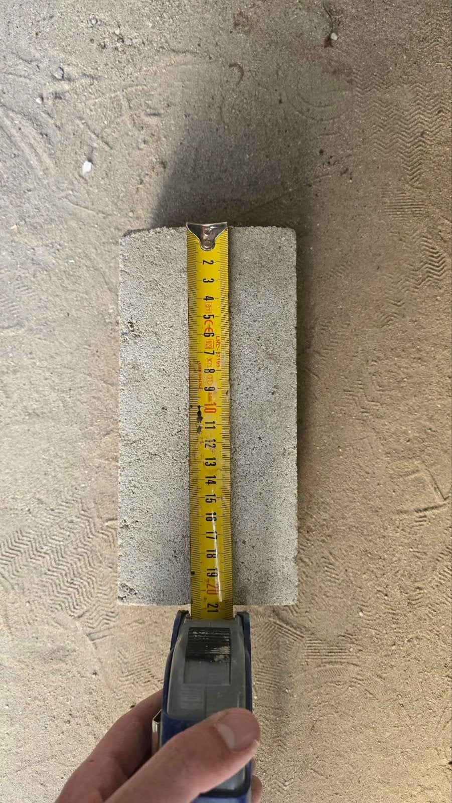500 ongebruikte Bia betonmetselstenen (21x10x7.2 cm), Ophalen, Nieuw, Beton