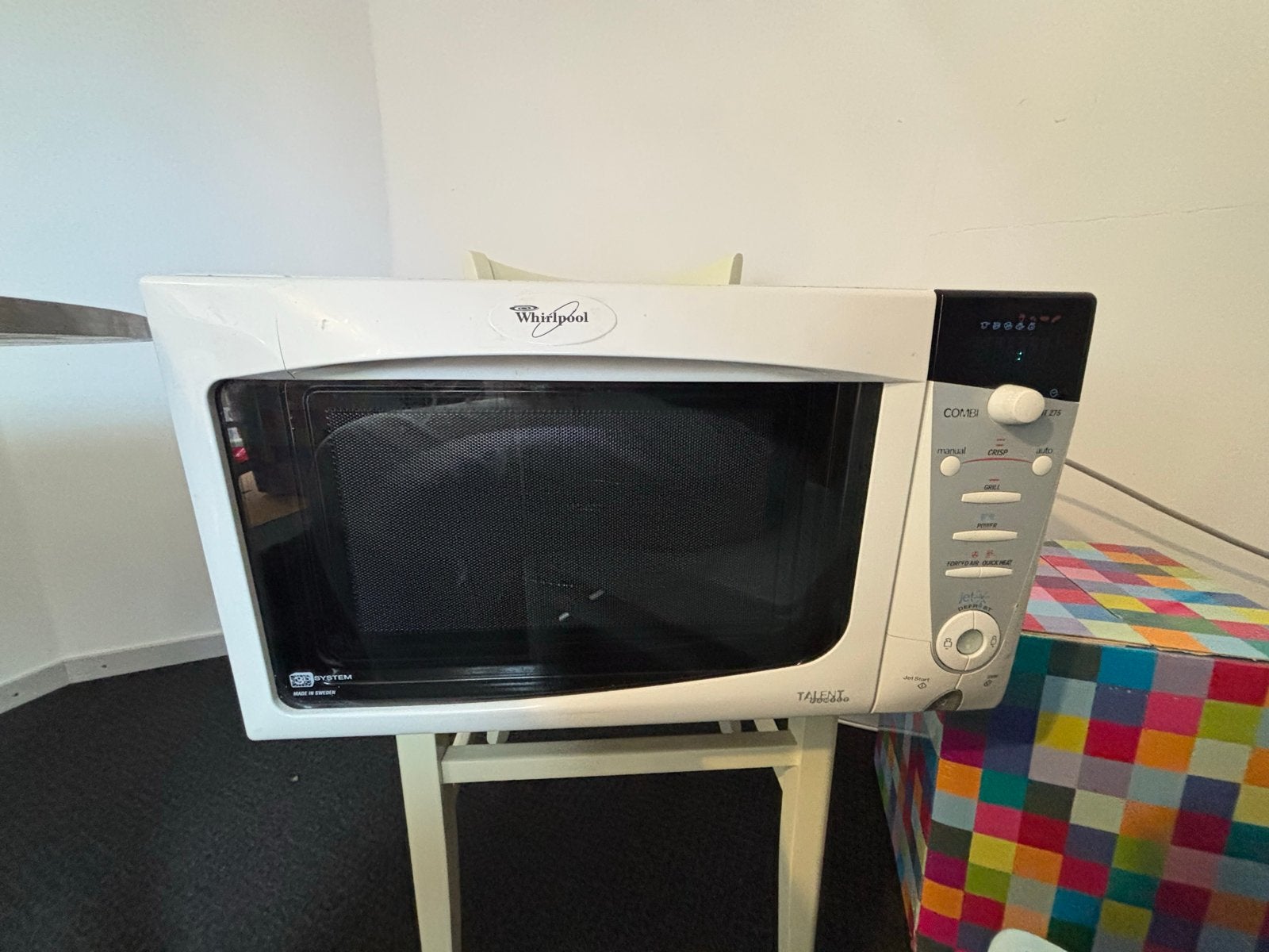 Whirlpool Talent Family Combi Magnetron MT 275, Combimagnetron, Gebruikt, Ophalen of Verzenden, Draaiplateau