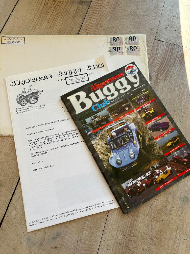 Tijdschrift Buggy club, Ophalen of Verzenden, 1980 tot heden, Tijdschrift