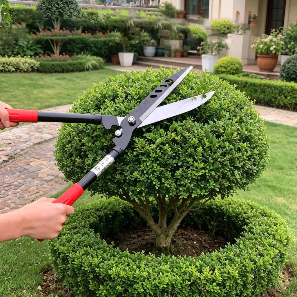 Professionele heggenschaar / snoeischaar handmatig RVS
