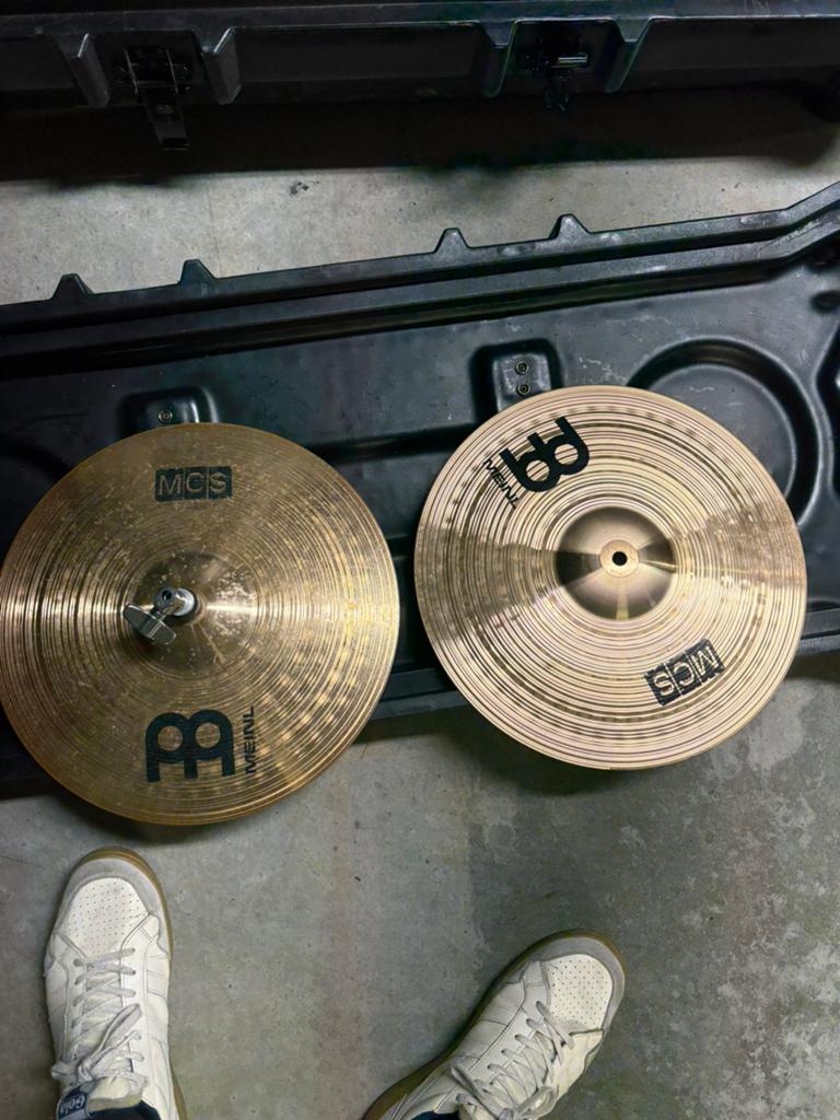 Meinl high hatt, Muziek en Instrumenten, Percussie, Ophalen of Verzenden, Gebruikt