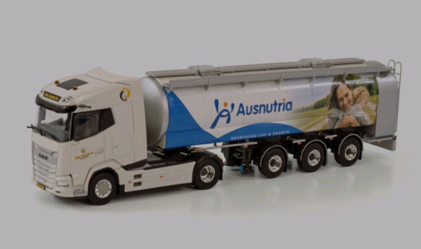 Daf XG tankoplegger Gebr. Dunnink WSI, Hobby en Vrije tijd, Modelauto's | 1:50, Wsi, Wsi, Nieuw, Ophalen of Verzenden
