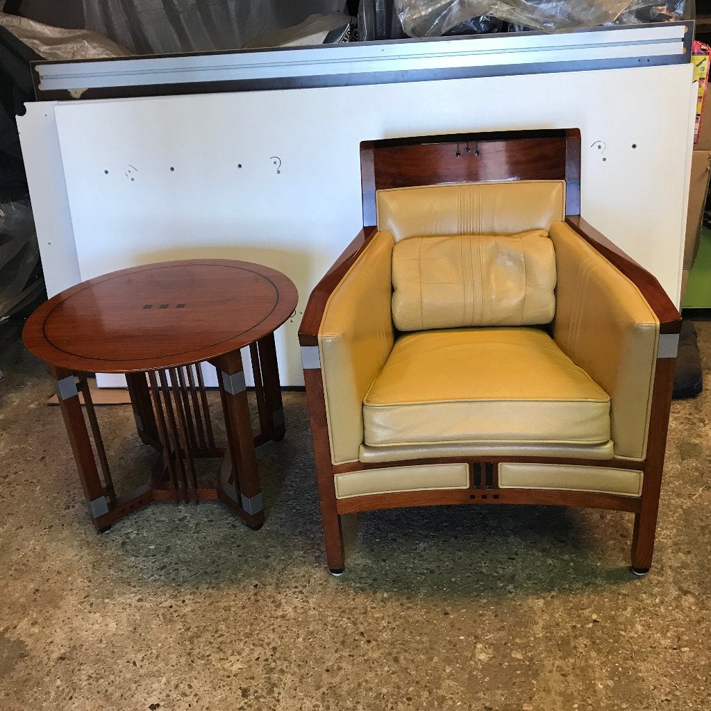 Schuitema Rennie fauteuil stoel Art Deco decoforma geel, Ophalen