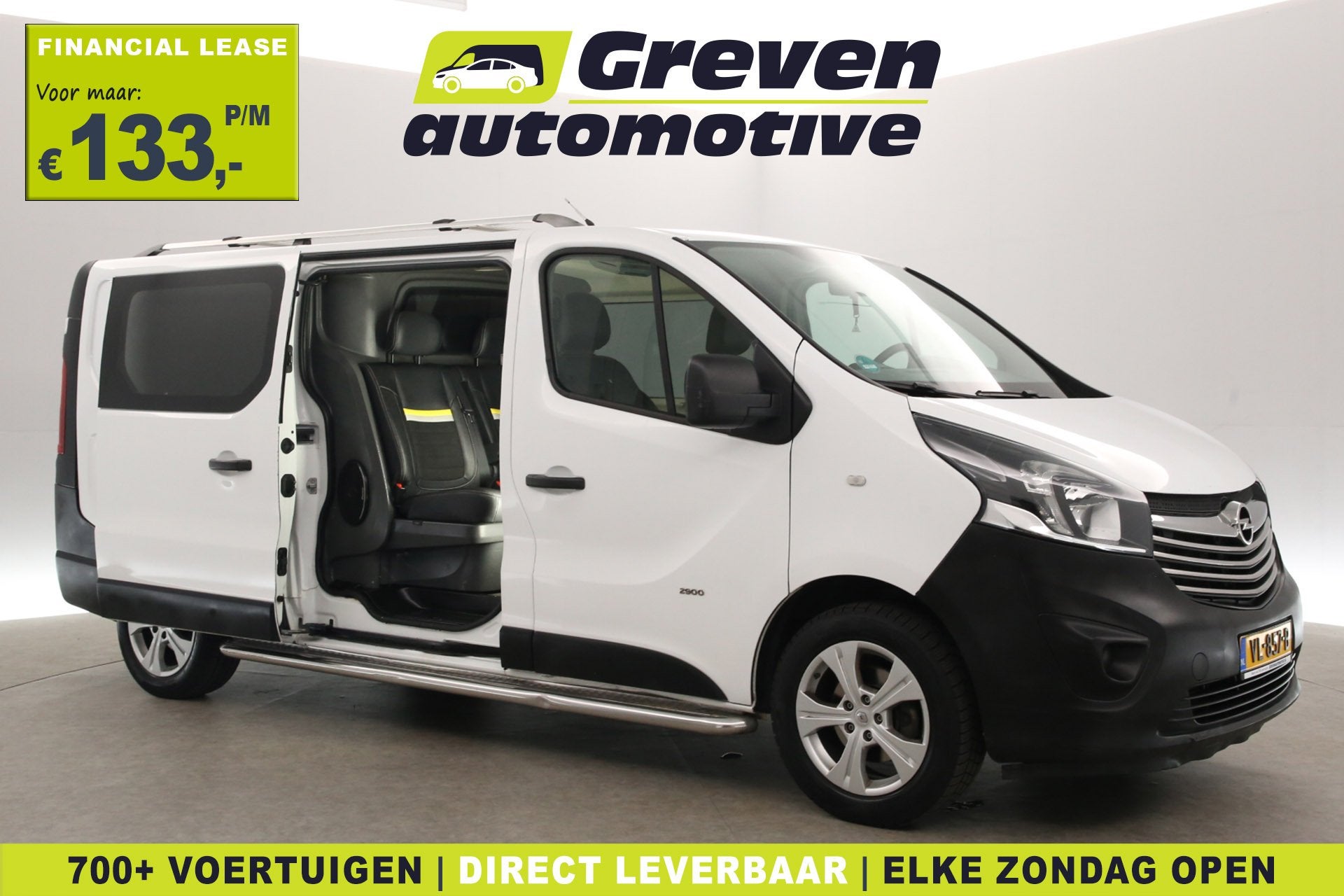 Opel Vivaro 1.6 CDTI L2H1 EcoFlex | Dubbele Cabine | Airco |, Auto's, Bestelauto's, Voorwielaandrijving, Euro 5, Gebruikt, 1816 kg