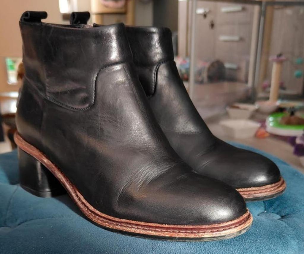 Zwarte Enkellaarsjes Shabbies maat 37, Kleding | Dames, Schoenen, Ophalen of Verzenden, Zwart