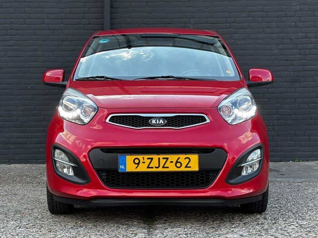 Kia Picanto 1.0 CVVT X-treme LEDER | CRUISE | ELEK RAMEN | A, Auto's, Voorwielaandrijving, Euro 5, Gebruikt, 400 kg