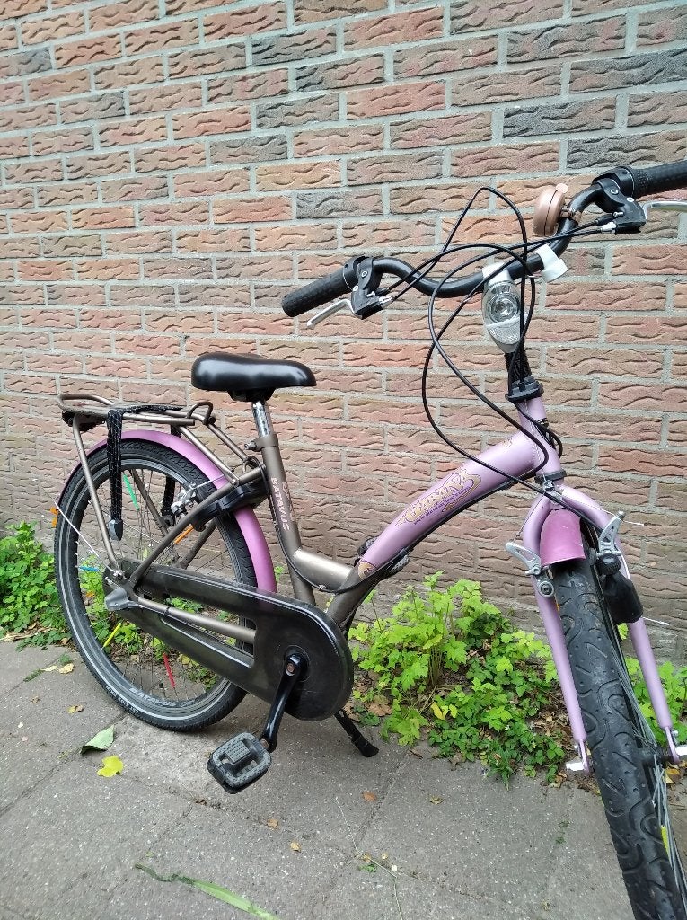 Meisjes fiets 24 inch, Fietsen en Brommers, Fietsen | Meisjes, Terugtraprem, Versnellingen, Ophalen, Overige merken