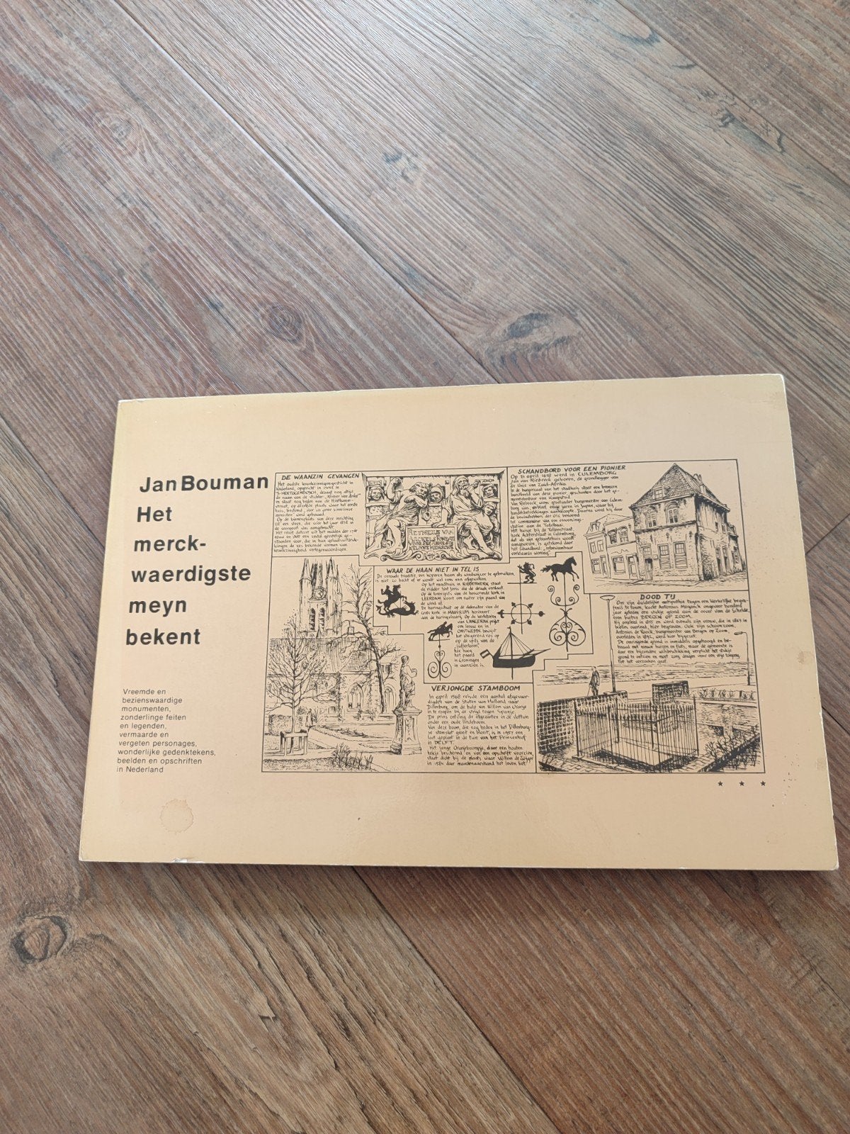 Jan Bouman - Het merck-waerdigste meyn bekent, Boeken, Ophalen of Verzenden, Gelezen, Jan Bouman