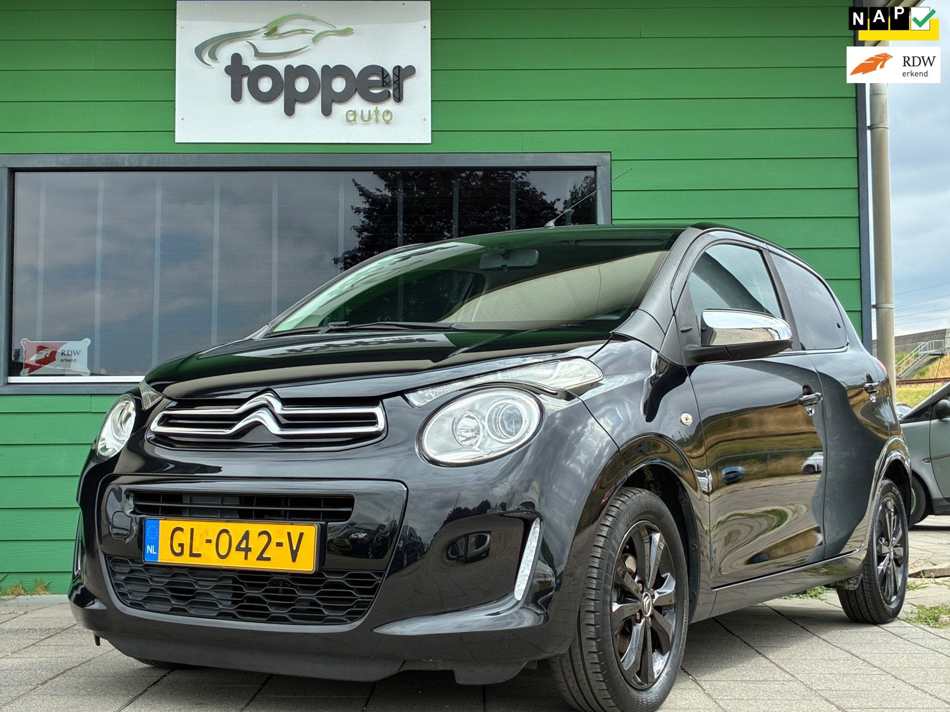 Citroen C1 1.0 VTi Shine|Automaat|Airco|Carplay|Elektr.ramen, Auto's, Gebruikt, Euro 6, 4 stoelen, C1