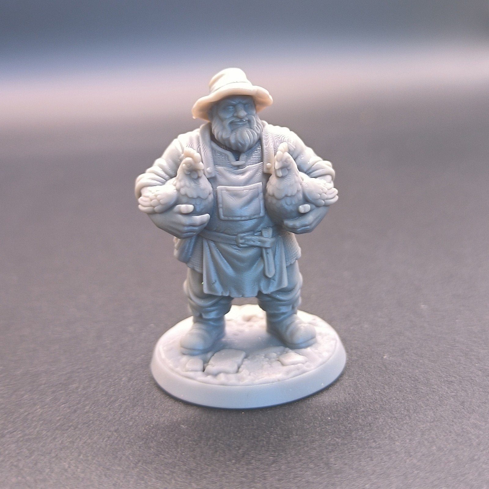 Farmer Miniature D&D HQ dungeon's and dragons, Ophalen of Verzenden, 1:50 of kleiner