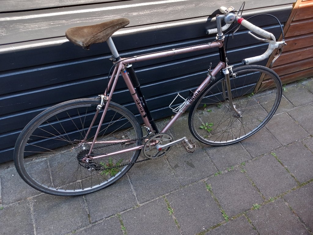 Unieke Hollandse klassieke Union Caravelle racefiets, 28 inch, Gebruikt, 57 tot 61 cm, Ophalen