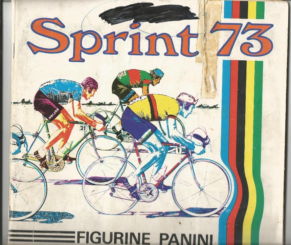 Plaatjesalbum Sprint 73  van Panini, Ophalen of Verzenden, Gelezen, Panini, Plaatjesalbum