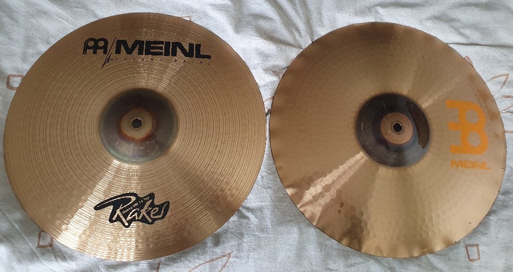 Meinl Raker soundwave hihats 14", niet gebruikt., Muziek en Instrumenten, Percussie, Ophalen of Verzenden, Nieuw, Overige soorten