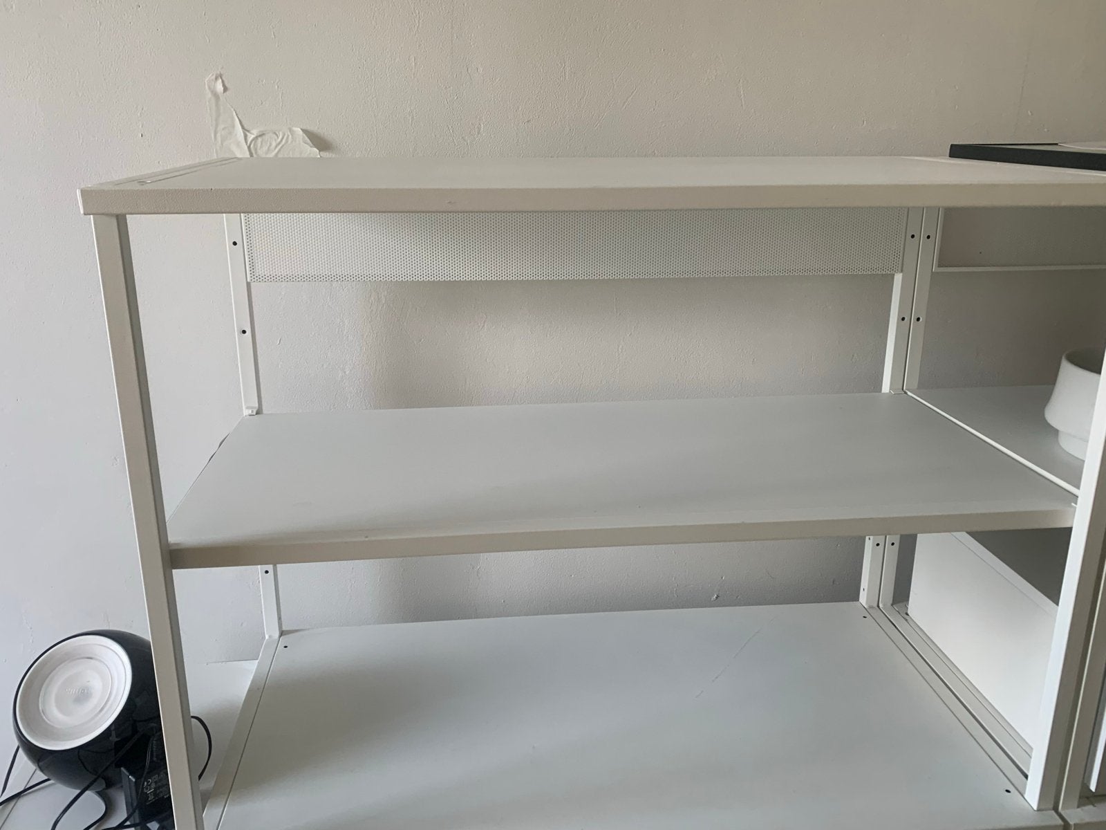 Witte IKEA Platsa basiselement, open kast 80x40x60 cm, Ophalen, Gebruikt