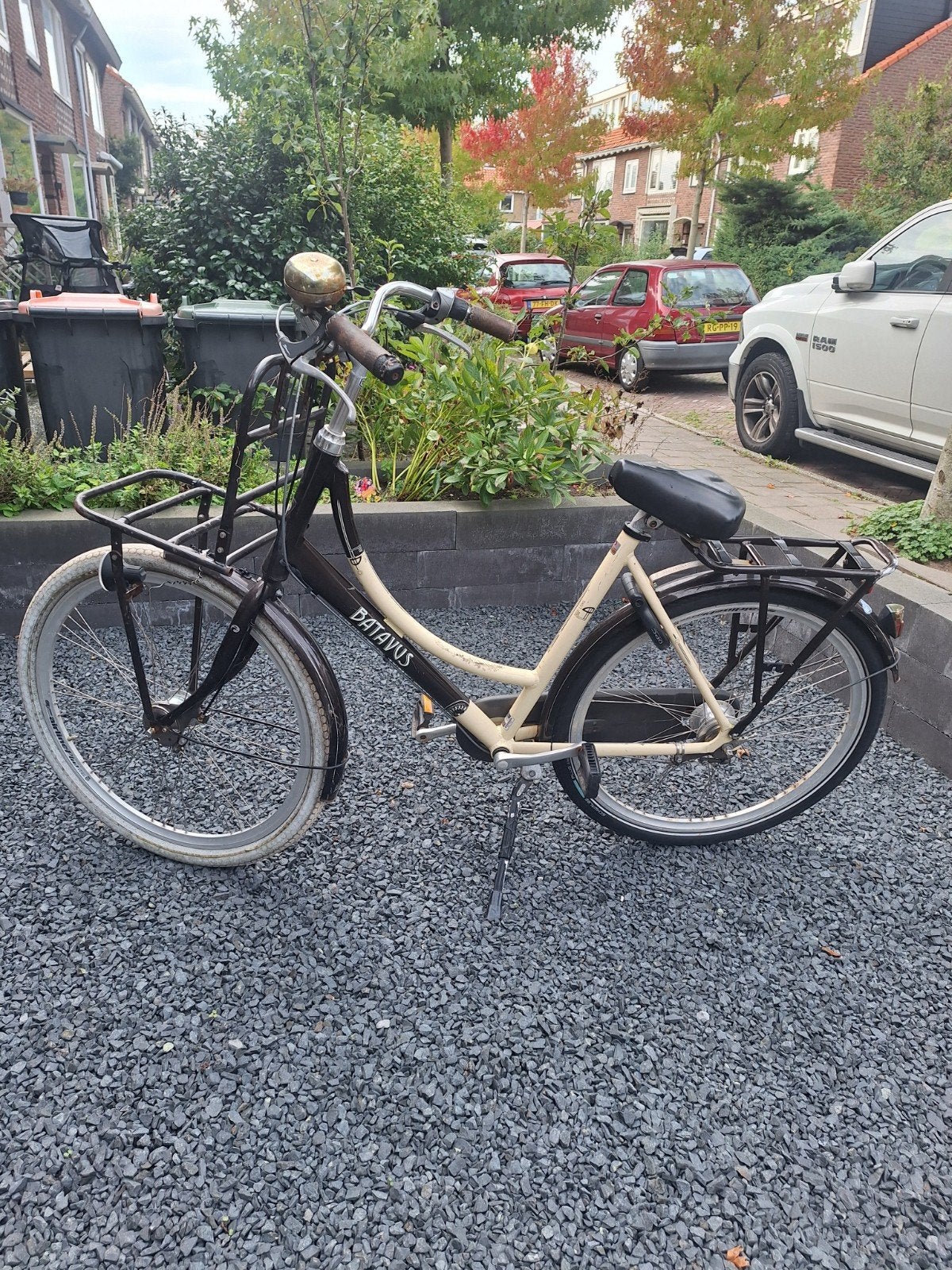 Batavus stadsfiets met voordrager - Gebruikt, Fietsen en Brommers, 50 tot 53 cm, Ophalen, Gebruikt, Batavus