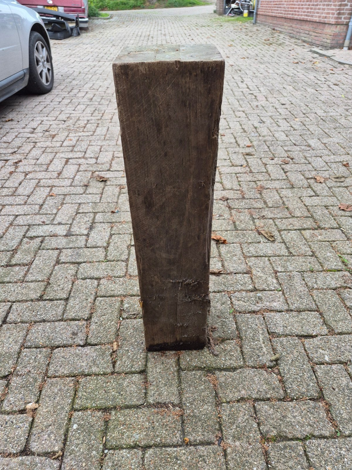 Gratis hardhouten blok voor kachel of tuin, Minder dan 3 m³, Ophalen, Overige houtsoorten, Blokken