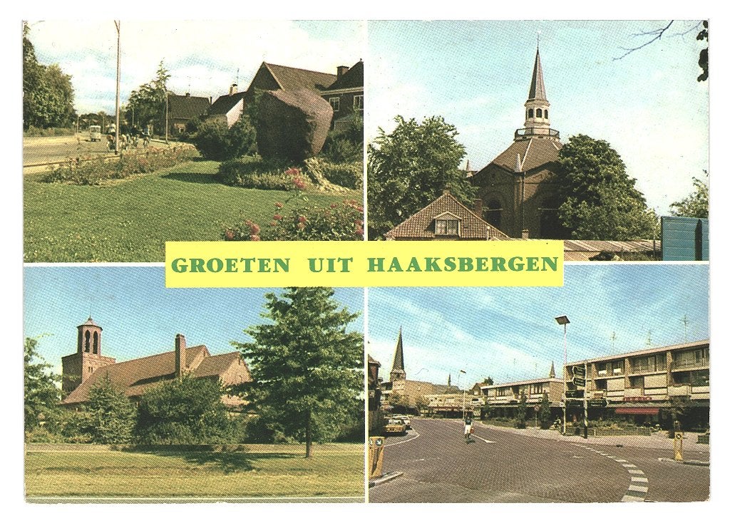 984093 Haaksbergen OV 1978 Gelopen met mooie zegel Postcode