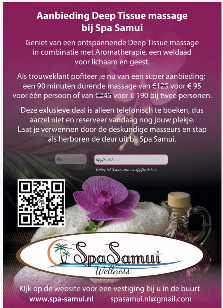 Thai Massage in Vaals +31645545900, Stoelmassage