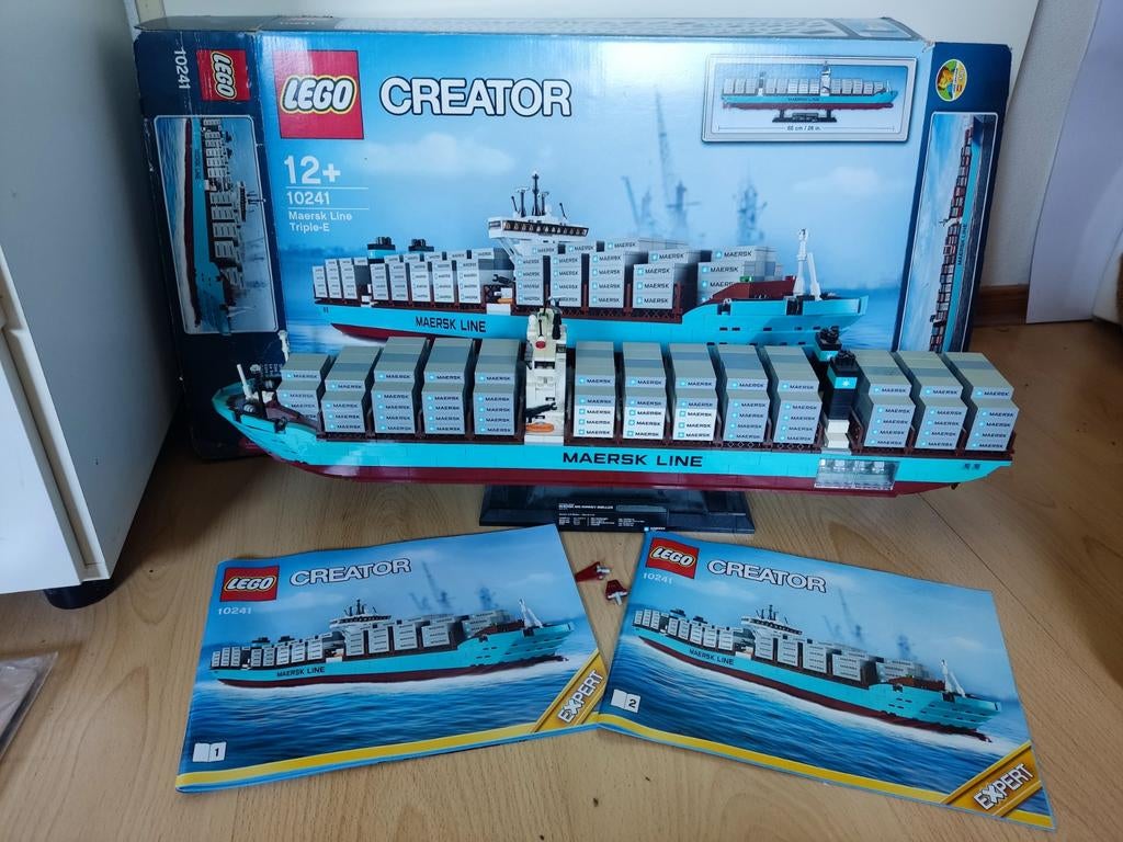 LEGO Creator Expert 10241 Maersk Line Triple-E Schip, Ophalen, Compleet, Gebruikt, Lego