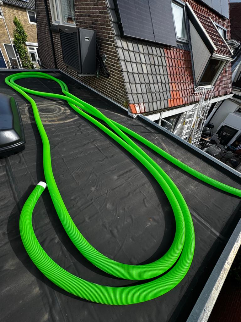 90mm Flexibele Luchtkanaal WTW Buis - 28-30 Meter, Ophalen, Zo goed als nieuw, Ventilator en Afzuiger
