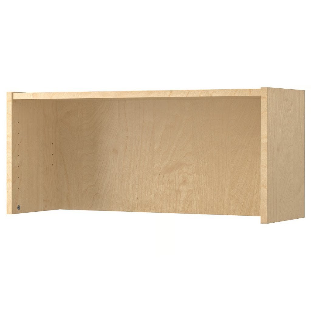 2x IKEA BILLY bovendeel opzetstuk berkenfineer, Ophalen, 50 tot 100 cm, Zo goed als nieuw, Minder dan 100 cm