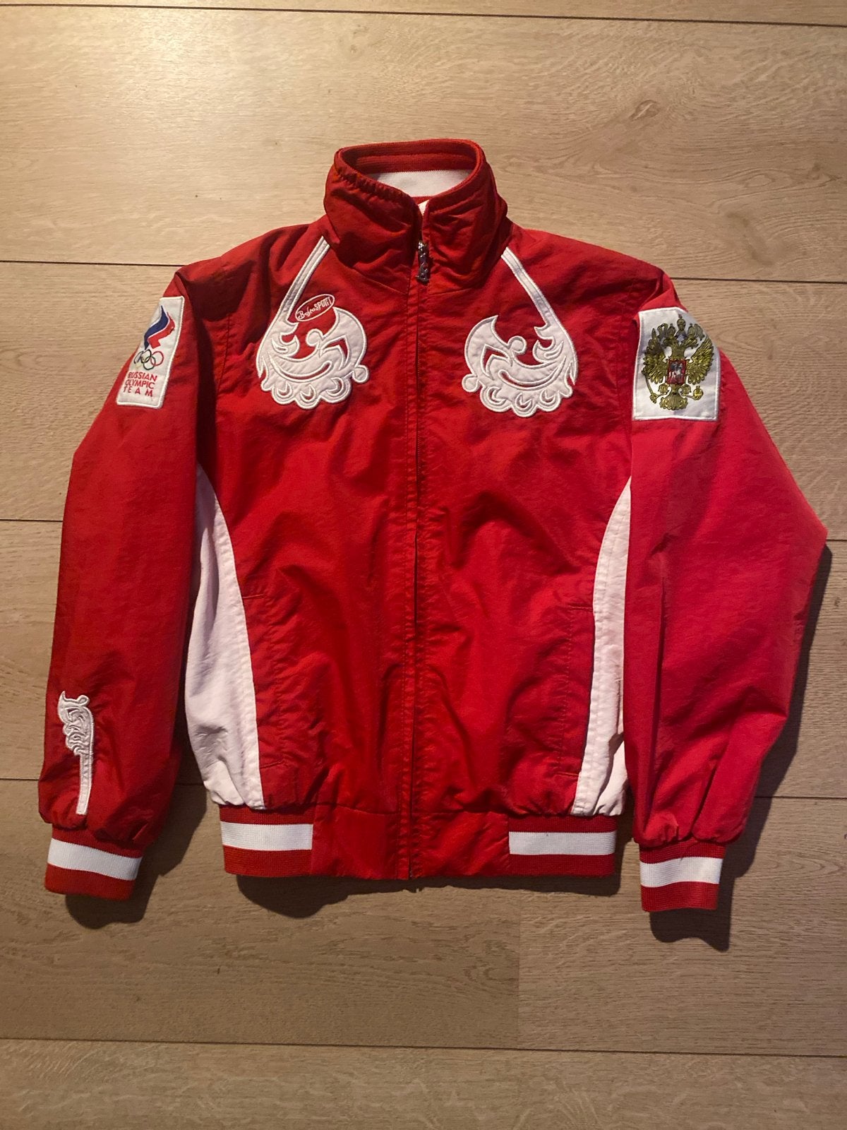 Bosco Sport Russian Olympic Team Jas 2014 maat 116, Verzamelen, Ophalen of Verzenden, Zo goed als nieuw, Buitenlandse clubs, Shirt