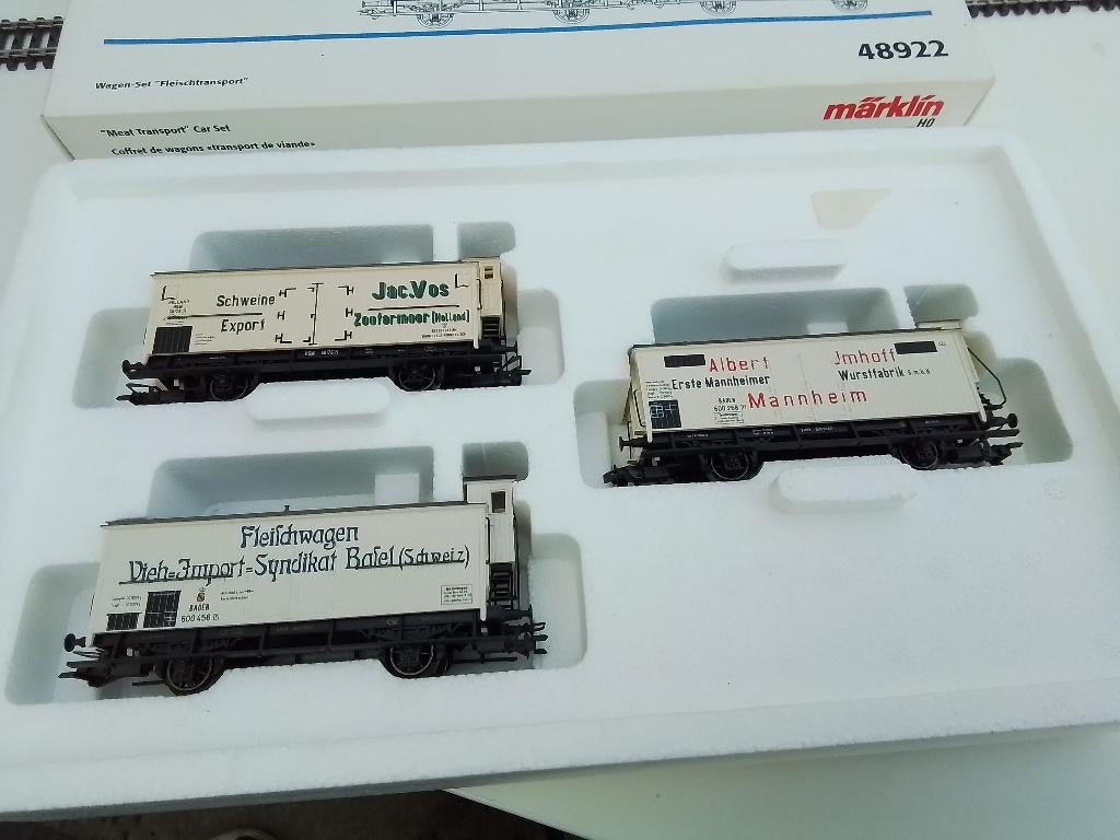 Märklin goederenwagens 48932, Wisselstroom, Ophalen of Verzenden, Märklin, Nieuw
