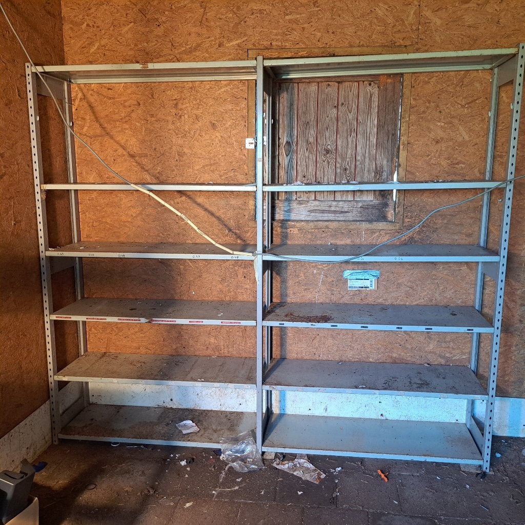 magazijnkast Bruynzeel Monta 754 Stelling legborden kast 7m, Ophalen, Gebruikt