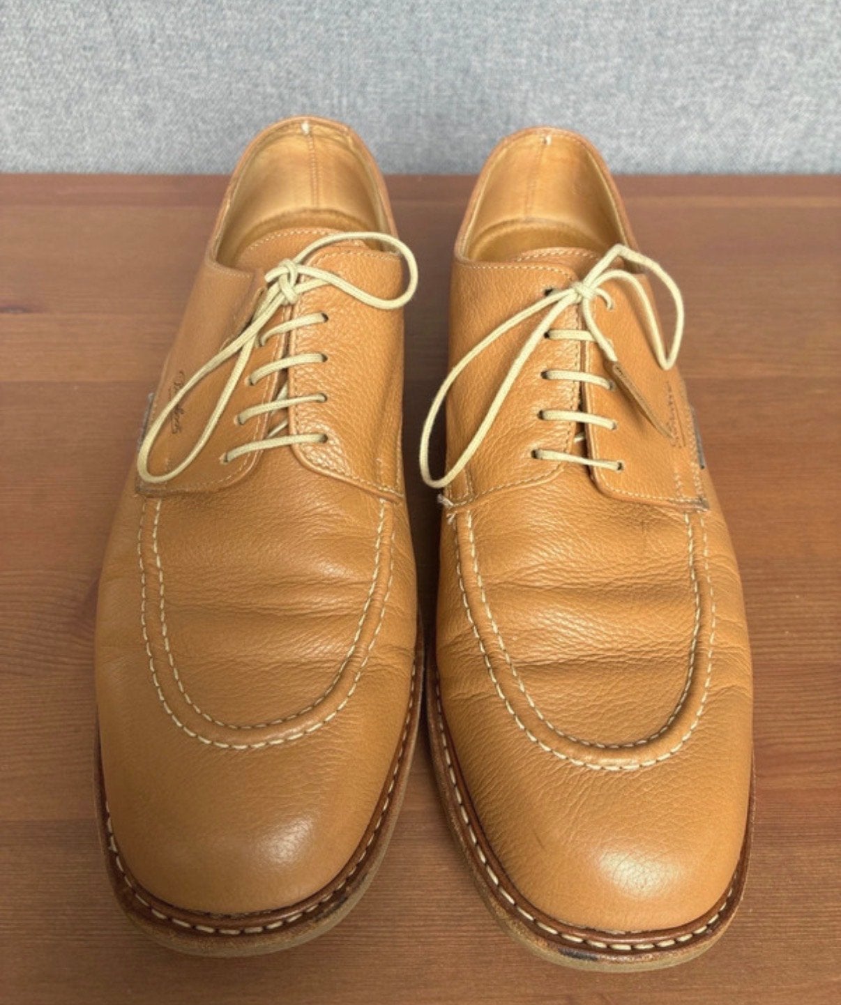 Paraboot veterschoenen, maat 38.5, Ophalen of Verzenden, Gedragen, Bruin, Schoenen met lage hakken
