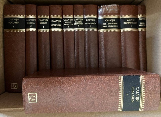 Calvijn Bijbelverklaring; 11 delen in één koop voor €100,00, Ophalen of Verzenden, Gelezen