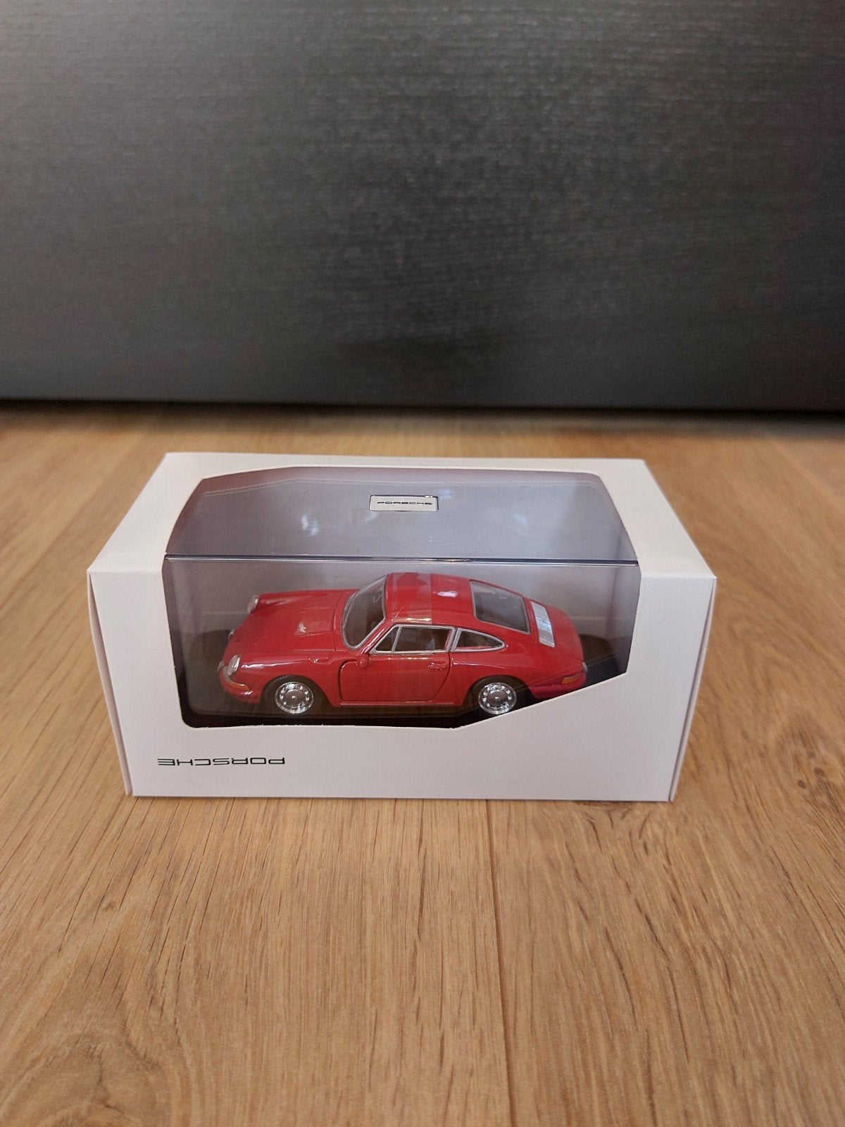 Porsche 911 (1964) modelauto - Rood - Nieuw in doos, Ophalen of Verzenden, Nieuw, Auto