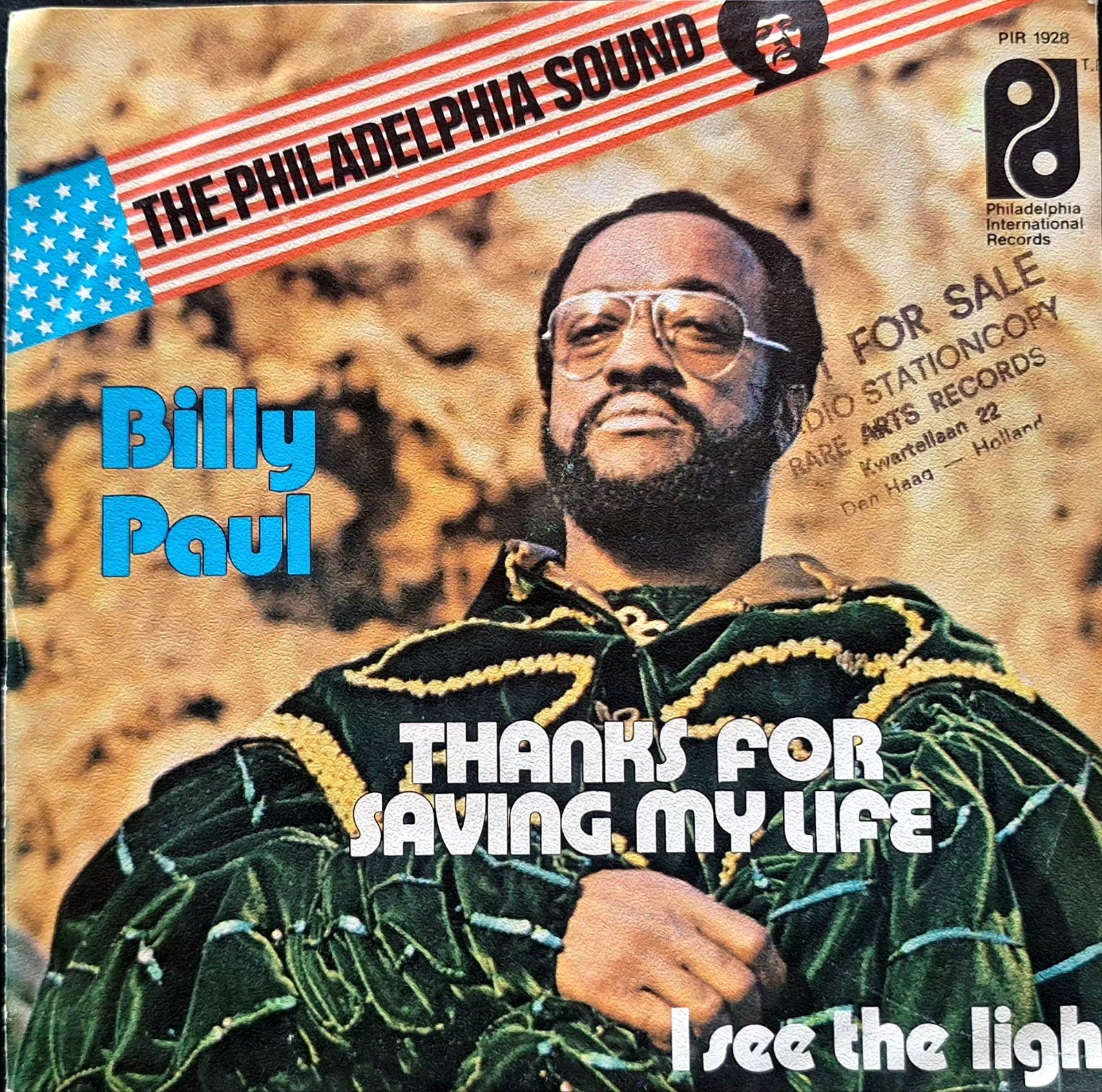 7"/SINGLE  BILLY PAUL - Thanks For Saving My Life, Ophalen of Verzenden, Gebruikt, Pop