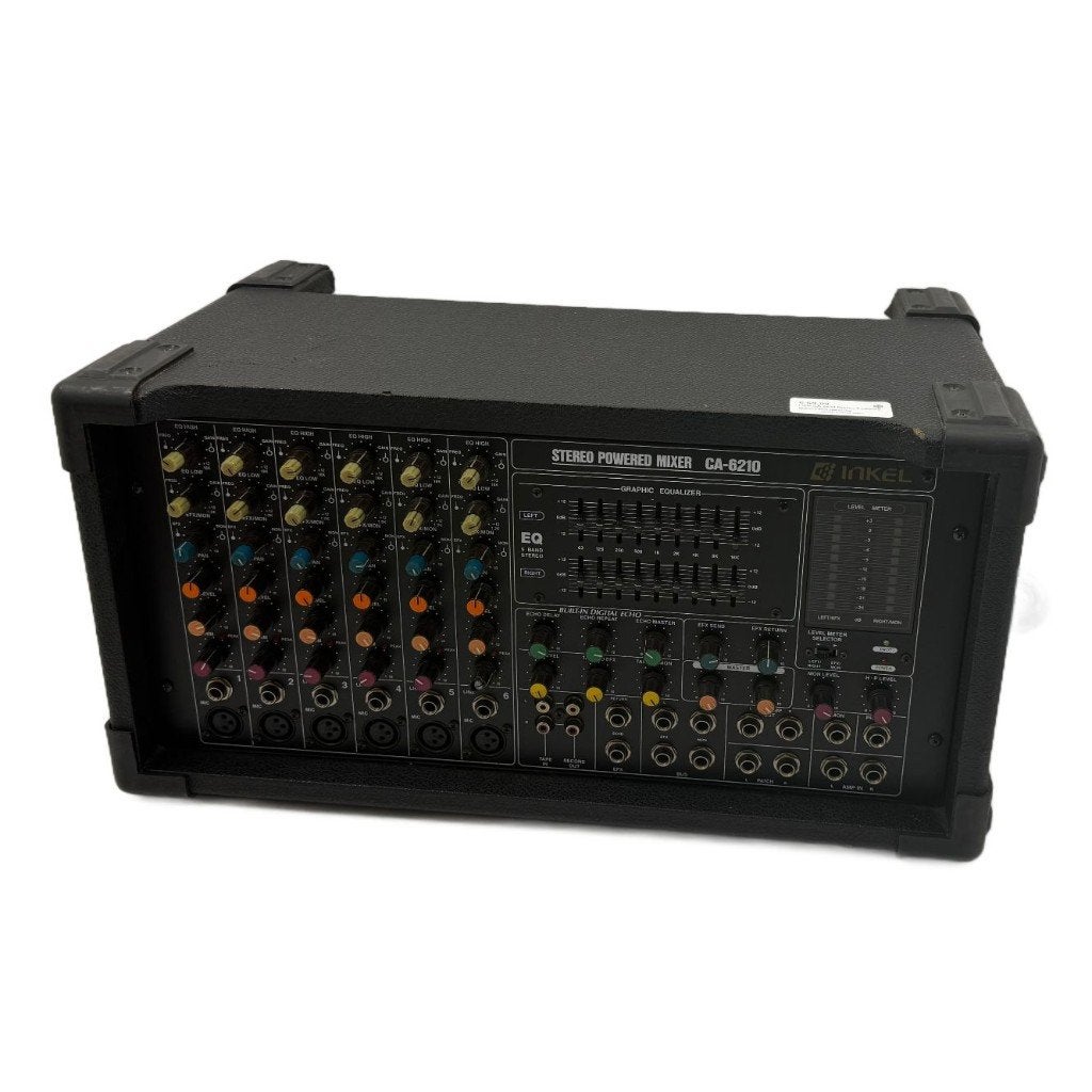 Inkel CA-2610 Stereo Powered Mixer | Met garantie, Dordrecht@usedproducts.nl, Toulonselaan 72, Ophalen of Verzenden, Zo goed als nieuw
