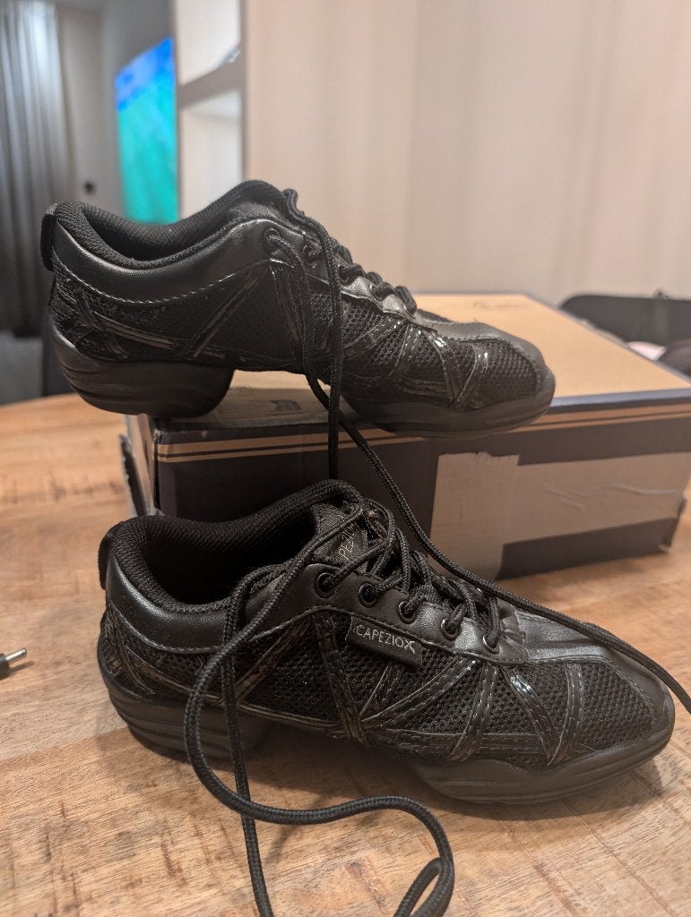 Dansschoenen capezio maat 36, Ophalen of Verzenden, Gebruikt, Schoenen