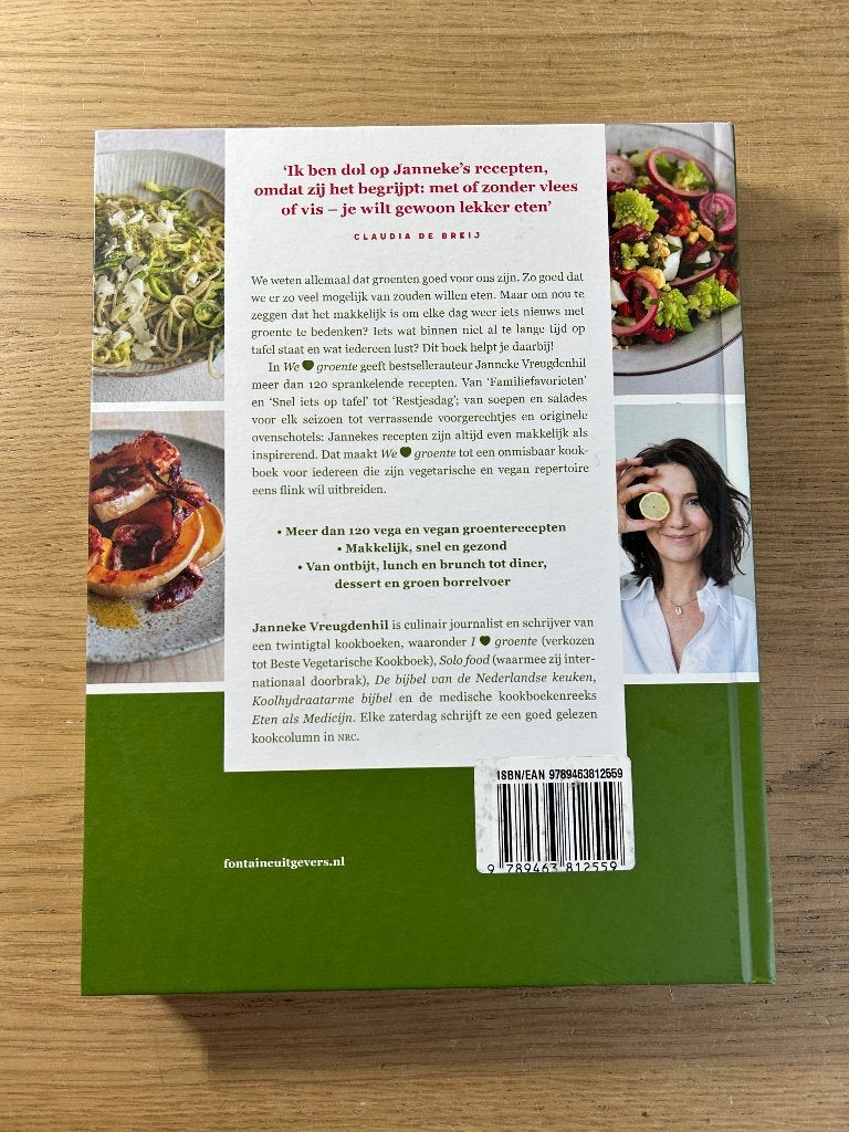 We Love Groente | Janneke Vreugdenhil, Boeken, Ophalen of Verzenden, Zo goed als nieuw