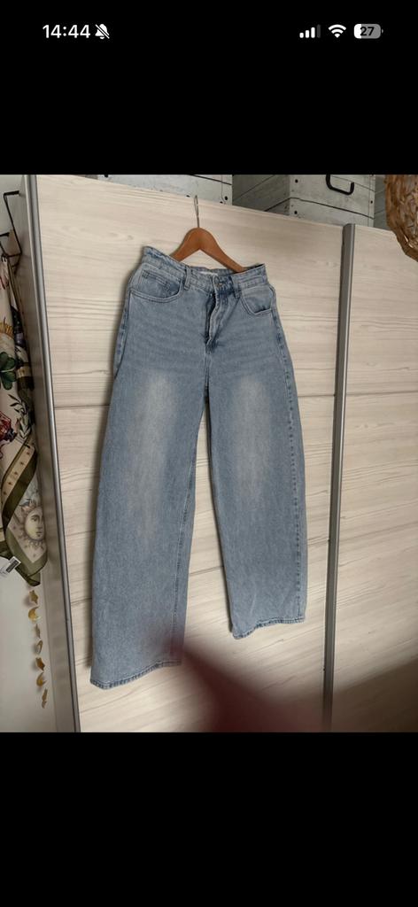Laulia wide leg/barrel jeans, Ophalen of Verzenden, Zo goed als nieuw, Blauw, W28 - W29 (confectie 36)