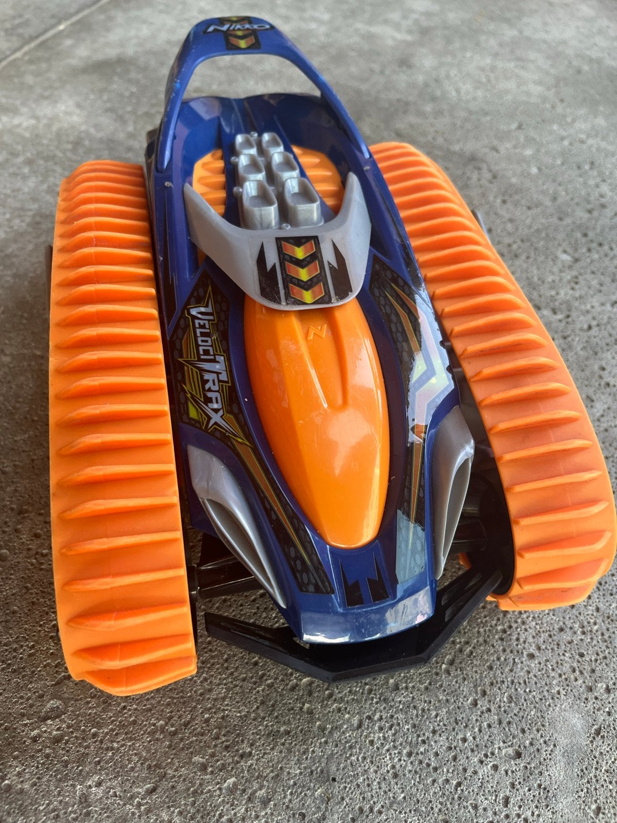 Nikko VelociTrax RC Auto - Oranje/Blauw, Gebruikt, Auto offroad, RTR (Ready to Run), Overige schalen