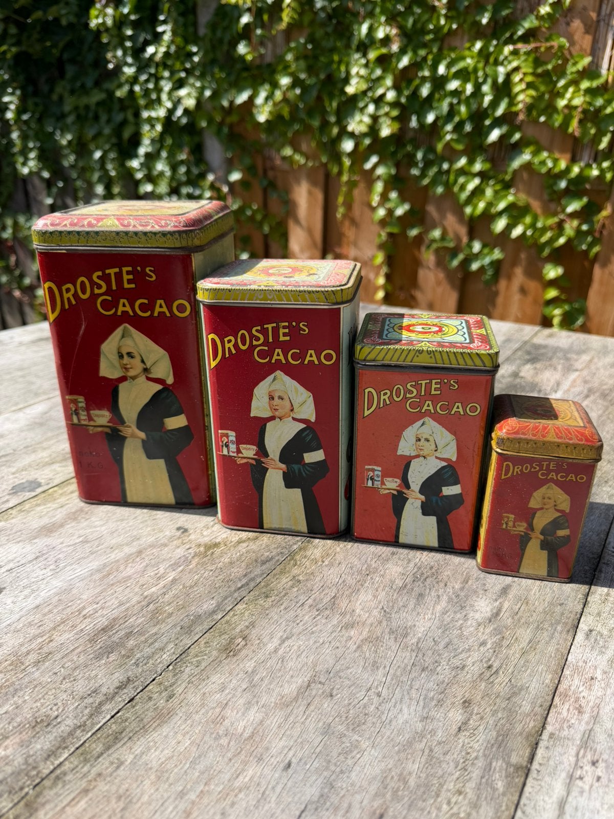 Droste bikken 4 stuks, Verzamelen, Ophalen of Verzenden, Zo goed als nieuw, Overige, Droste