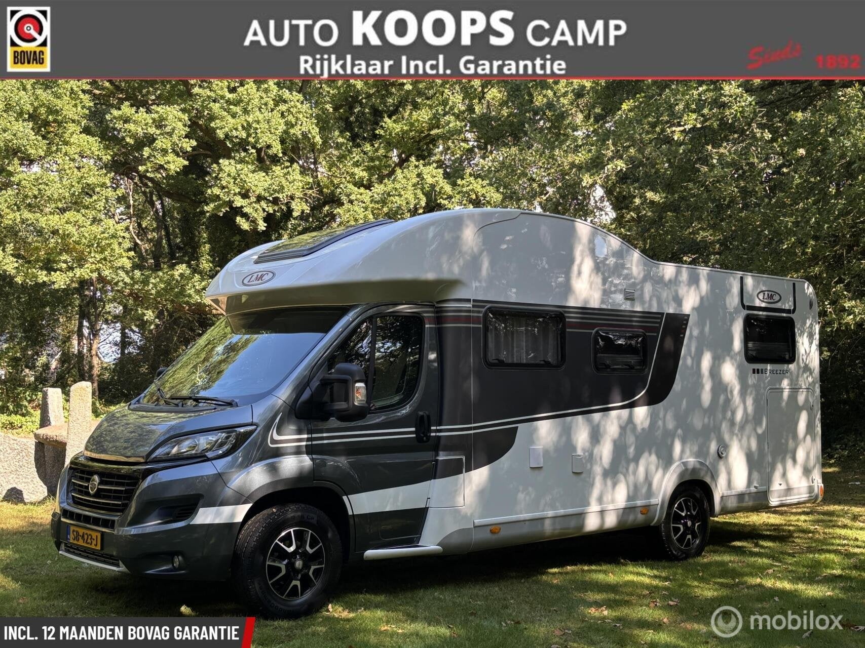 LMC Breezer H737 G Fiat 2.3 150pk Euro 6 | Enkele-bedden | H, Caravans en Kamperen, Campers, Airbags, 7 tot 8 meter, Bedrijf, Luifel