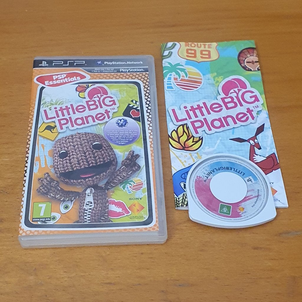 PSP | LittleBigPlanet | Little Big Planet, Spelcomputers en Games, Games | Sony PlayStation Portable, Avontuur en Actie, Gebruikt