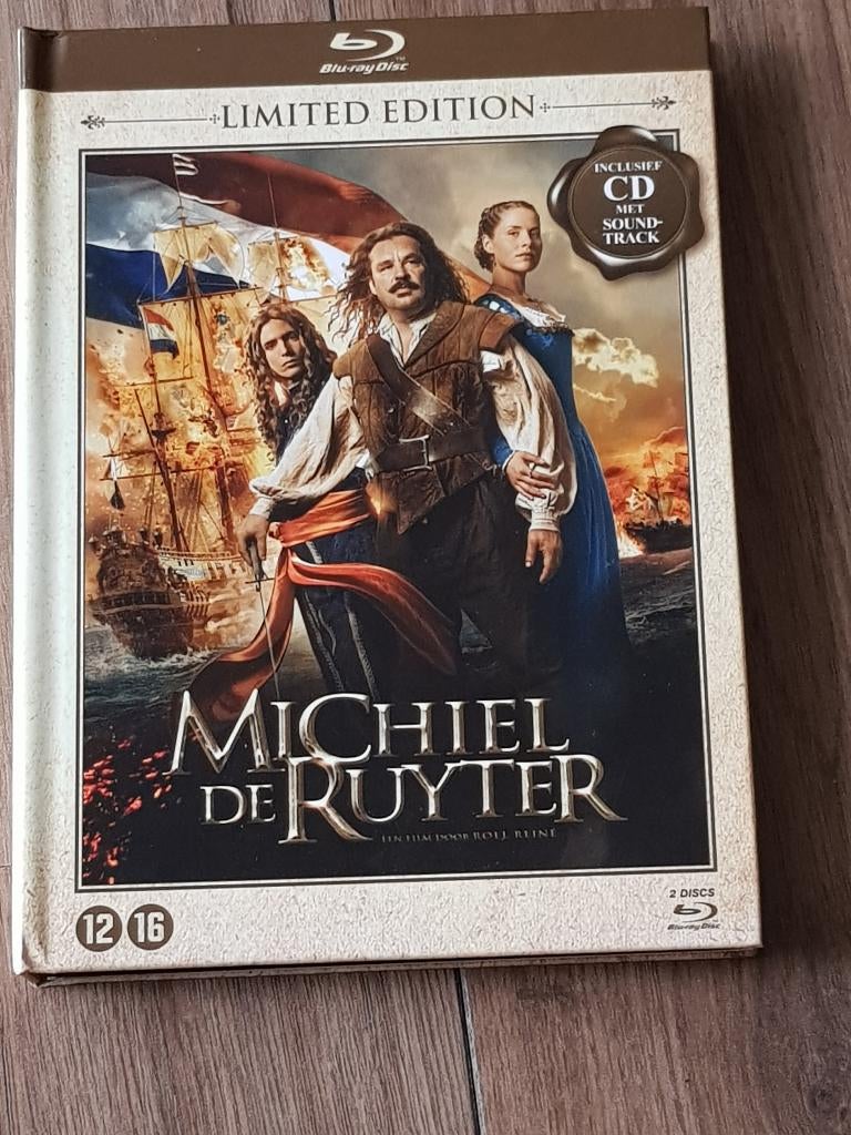 michiel de ruyter limited edition  incl, cd, Cd's en Dvd's, Blu-ray, Ophalen of Verzenden, Zo goed als nieuw