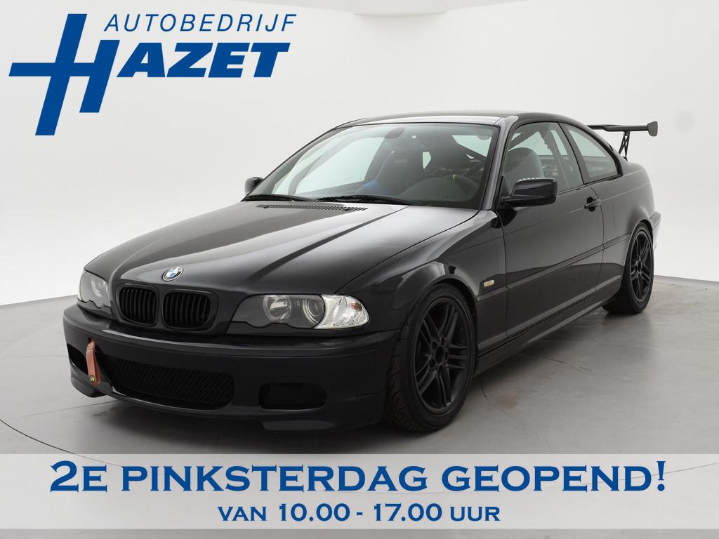 BMW 3-serie Coupé E46 328Ci TRACKDAY RACEAUTO ROLKOOI | ORI, Automatische klimaatregeling, Gebruikt, Zwart, Zwart