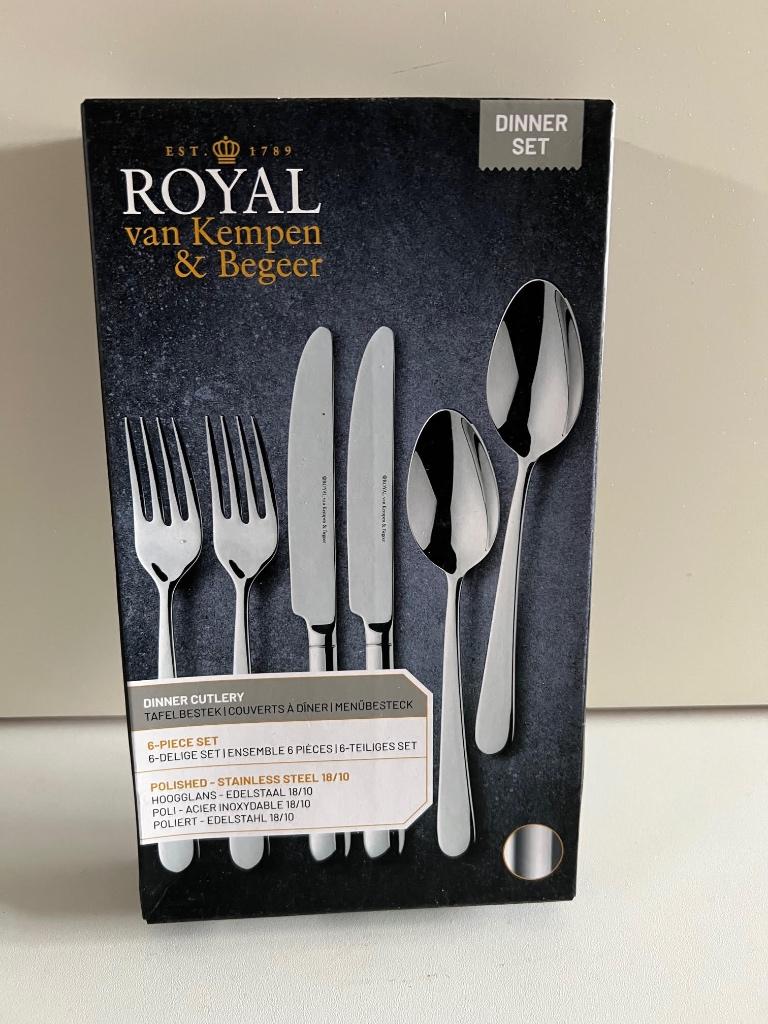 Bestekset Royal van Kempen, Huis en Inrichting, Keuken | Bestek, Ophalen, Nieuw, Overige materialen
