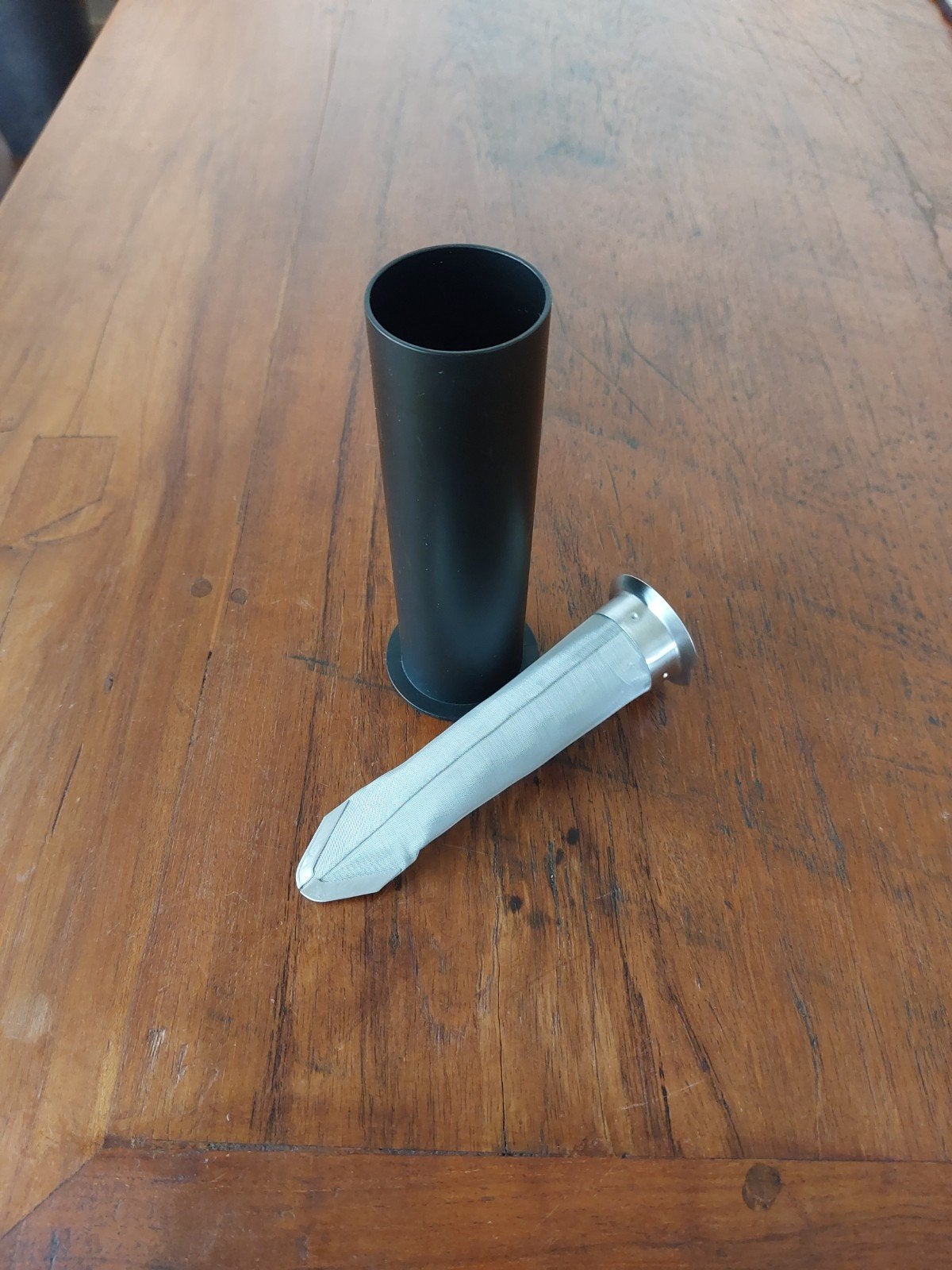 Stelton theezeef, Zilver, Ophalen of Verzenden, Metaal, Overige merken