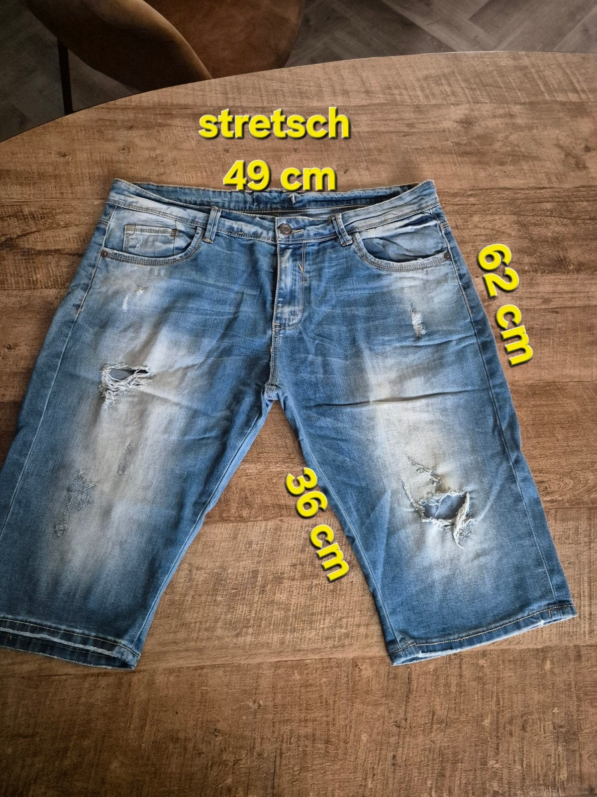 Z.g.a.n. Stretch Jeans Shorts met Diverse Zakken, Ophalen of Verzenden